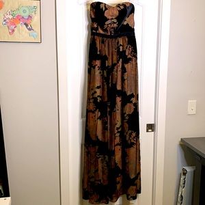 ERIN Erin Fetherston Rosalind Floral Velvet Burnout Maxi Dress Size 10